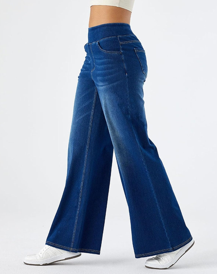 Giovanna | Pantaloni Elasticizzati Comodi a Vita Alta