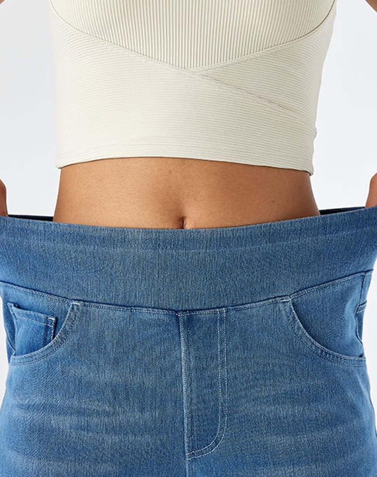 Giovanna | Pantaloni Elasticizzati Comodi a Vita Alta