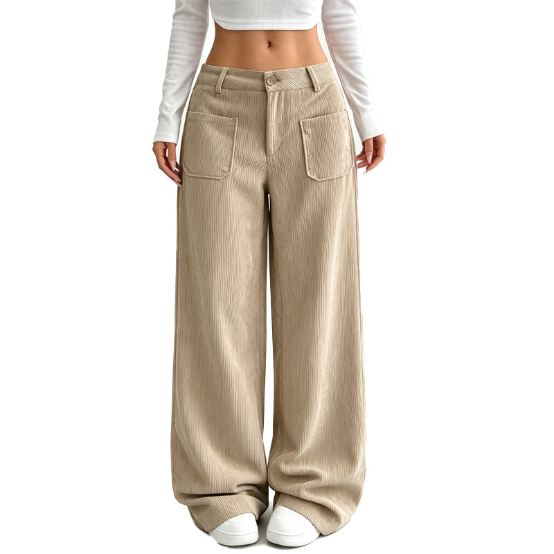 PANTALONES ANCHOS Negro